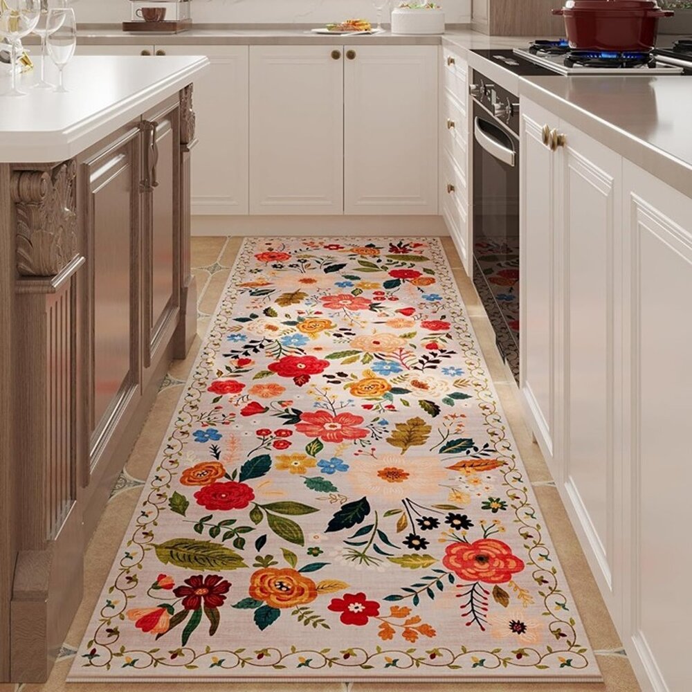 NEW Runner Rug for Hallways Kitchen Runner Rug Non Slip 2'x6' Washable Rug - Picture 2 of 7